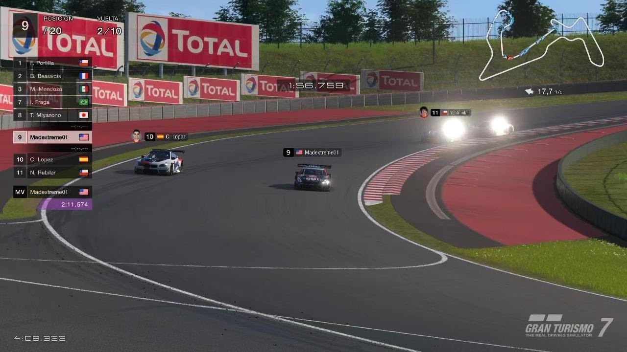 Gran Turismo 7 carrera diaria offline 17/febrero/2026 = Autodrome Lago Maggiore - Circuito completo