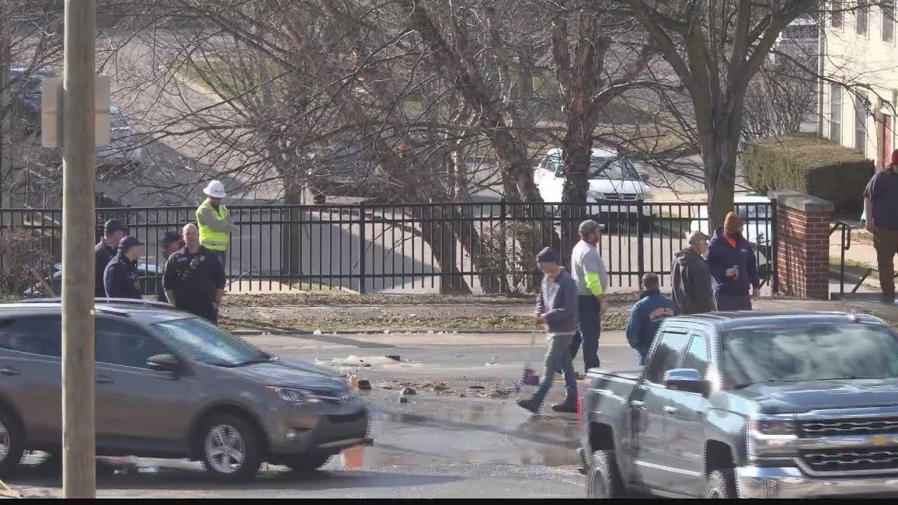 Major water line break in Wheeling: Part of Main Street closed, public asked to avoid area