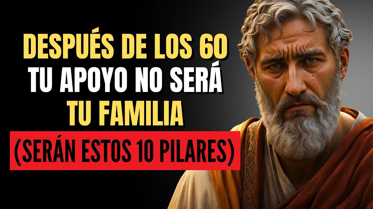 Si Tienes Más de 60, Eso es lo Único que Puede Apoyarte, ¡y no es tu familia! | Estoicismo