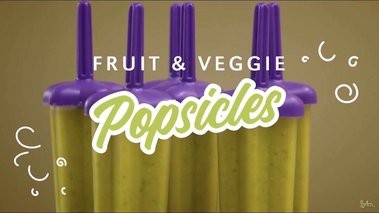 Healthy Heroes: Fruit and Veggie Popsicles