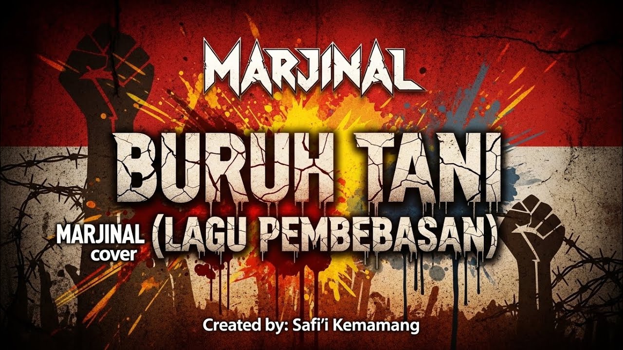 BURUH TANI (Lagu PEMBEBASAN) - MARJINAL | Distorsi Station cover 2026