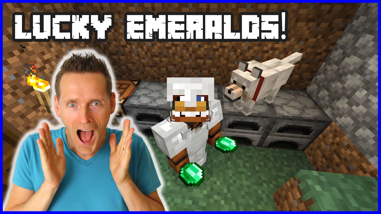 I NAMED MY DOG TO BRING ME LUCK AND FOUND EMERALDS!!!