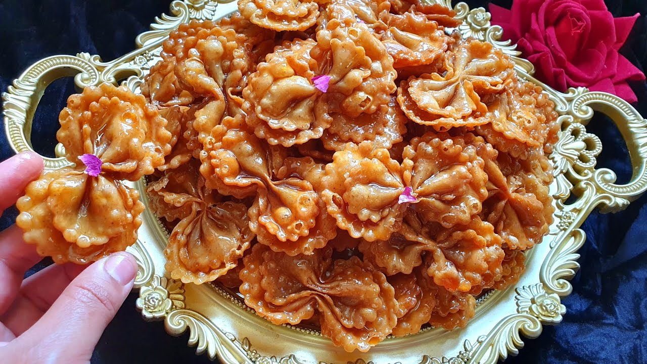 أسهل وألذ كراوش بمذاق الشباكية غير برابعة دقيق💪🏻كيجيو مورقين ومجعبين😋تحضريهم فرمشة العين روعة🇲🇦
