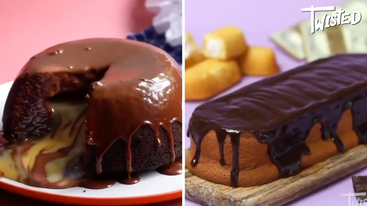 Who Doesn't Love A Sweet Surprise? | Twisted | Molten Caramel Cakes!