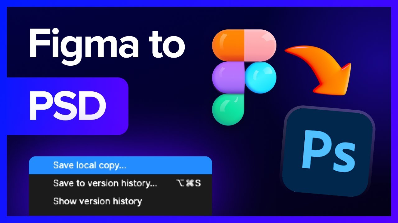 Как конвертировать Figma в PSD