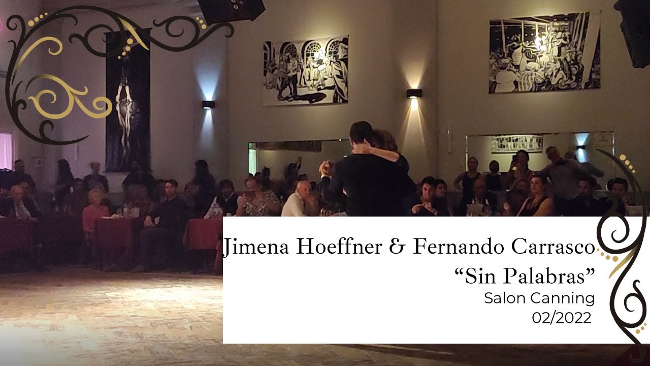 Performance de tango argentin par Jimena Hoeffner & Fernando Carrasco - Sin Palabras