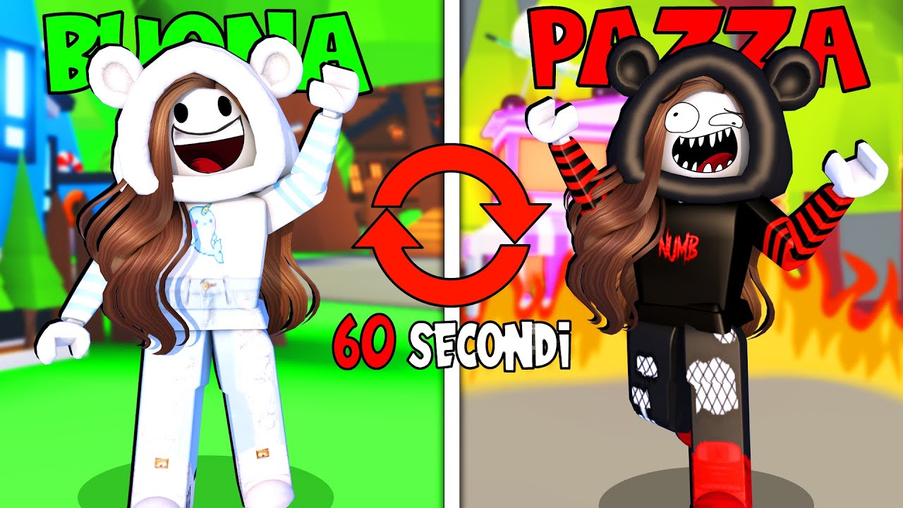 ROBLOX MA OGNI 60 SECONDI CAMBIO PERSONALITA'!