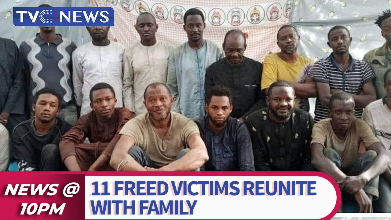 (WATCH) 11 Kaduna Train Attack Victims released after 75 days in captivity
