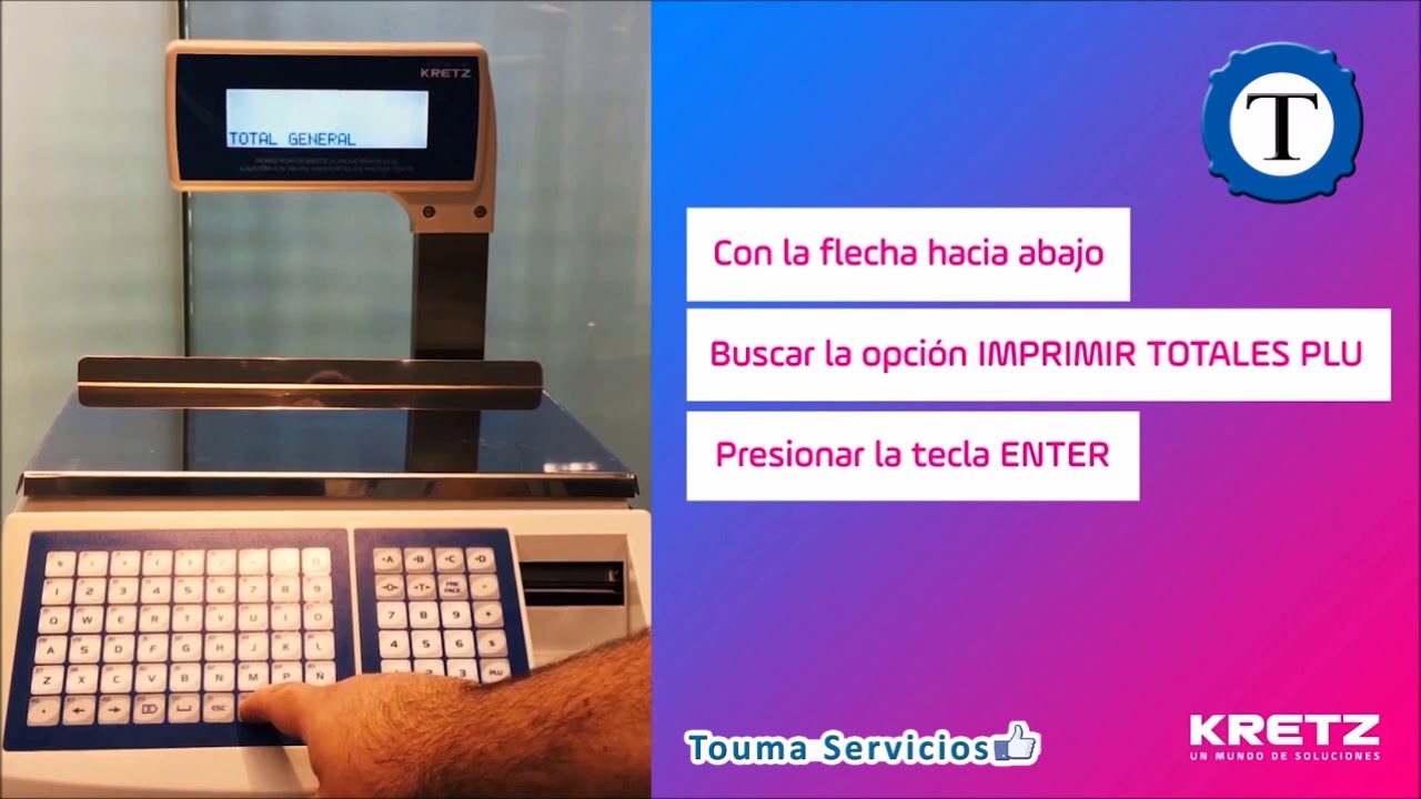 Totales por PLU en KRETZ REPORT NX