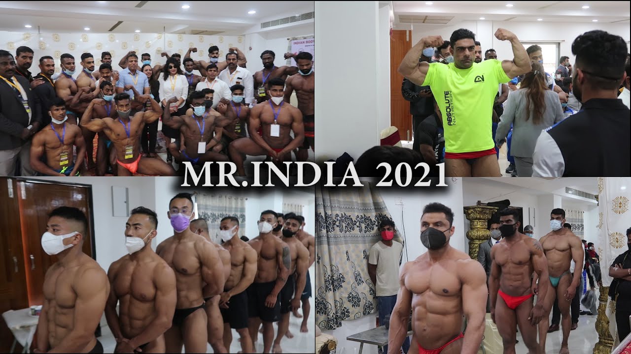 IBBF Mr.India 2021 Weighing-In (Part 1) 