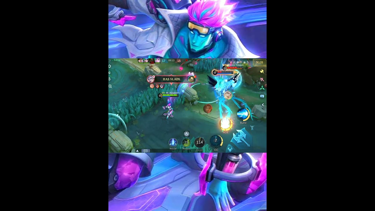 GORD INSANE DAMAGE SHORT MONTAGE 🔥 #mlbb #gord #shorts #assassinml