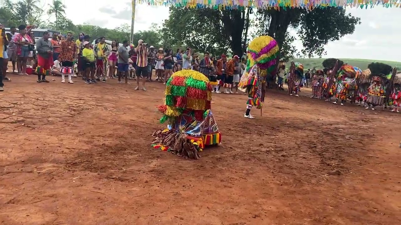 Chegada do caboclo preto bem vindo carnaval 2026