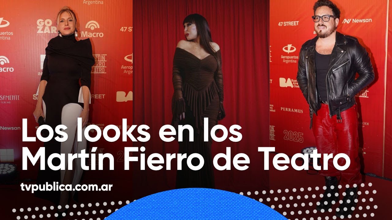 Los looks del Martín Fierro Teatro junto a Patricia Profumo - Mediodía Bien Arriba