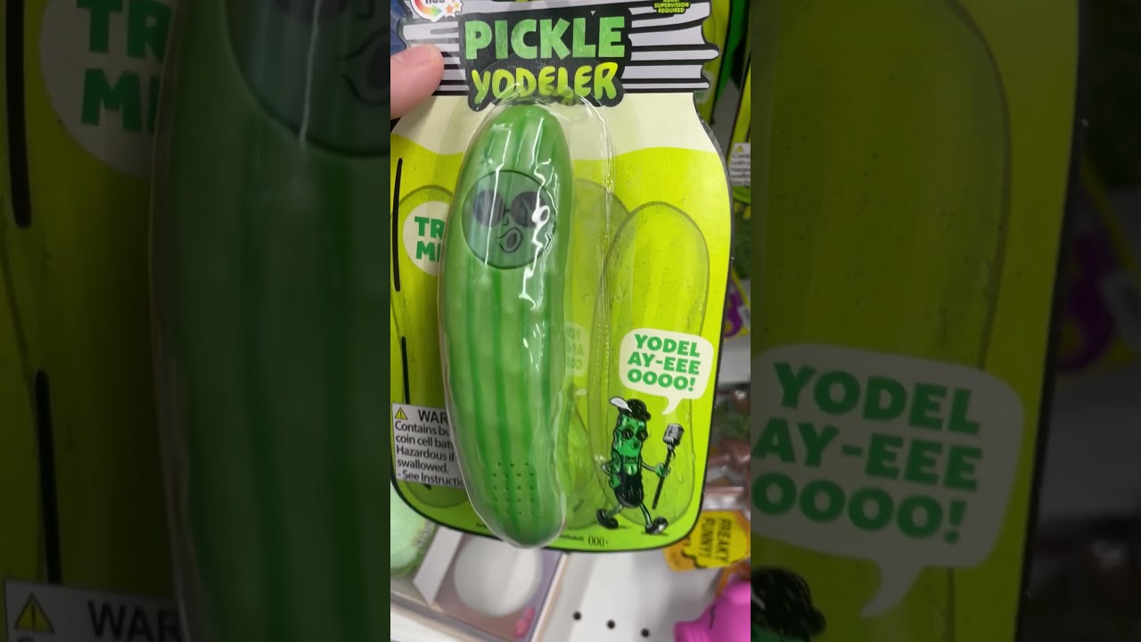Yodeling pickle 2/9/2024