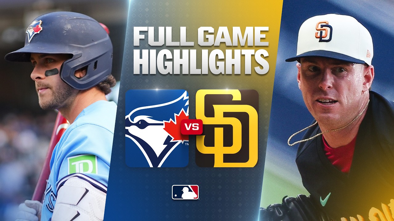 BLUE JAYS vs. PADRES: Official Full Game Highlights (July 10) | 2026 MLB Season