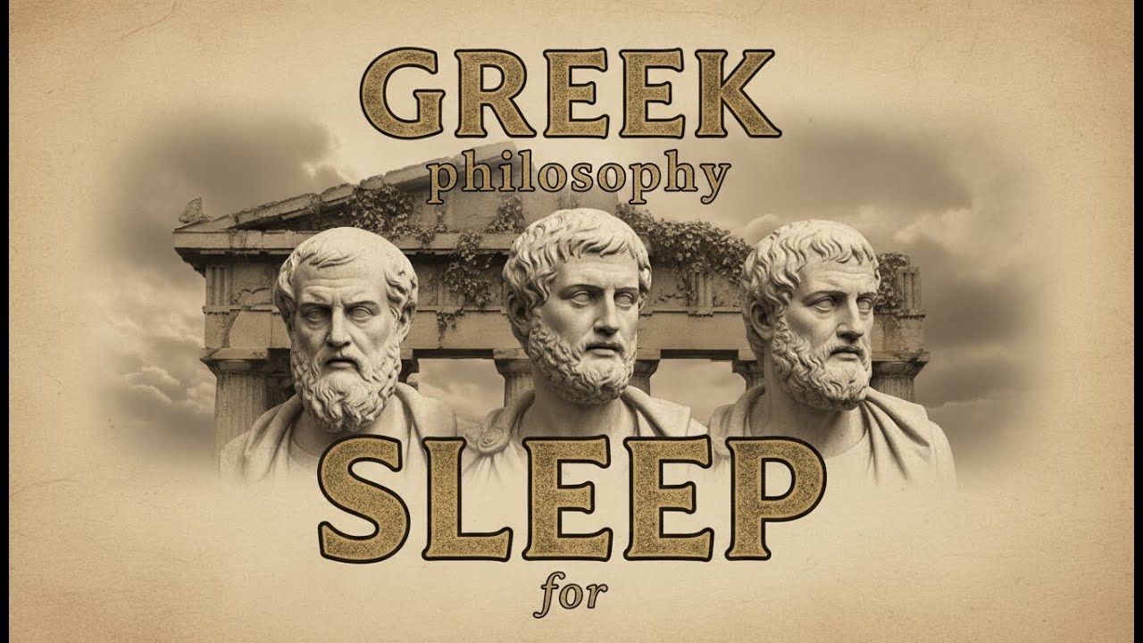 GREEK PHILOSOPHY TO FALL ASLEEP (SOCRATES, PLATO, ARISTOTLE)