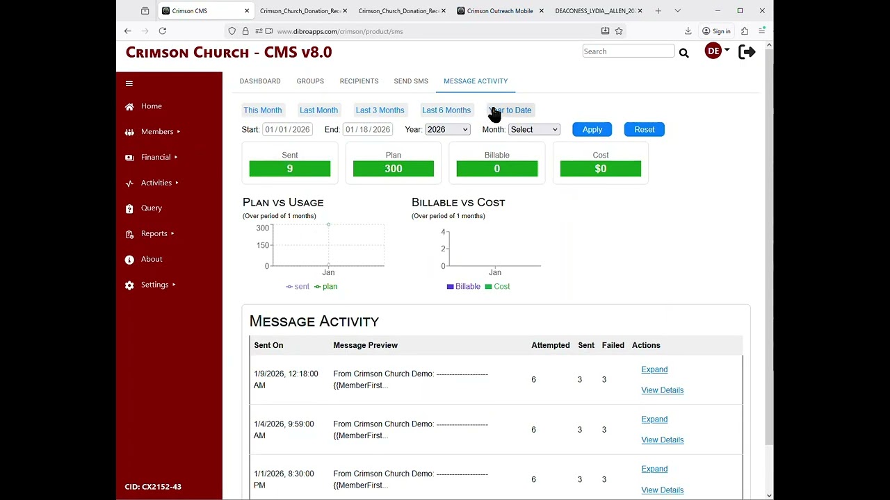 Crimson Official Welcome