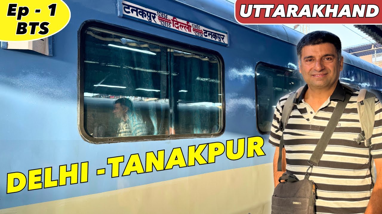 EP 1 BTS Delhi to Tanakpur, Uttarakhand | Purnagiri Temple, Siddh Baba Temple, Champawat Tea Garden