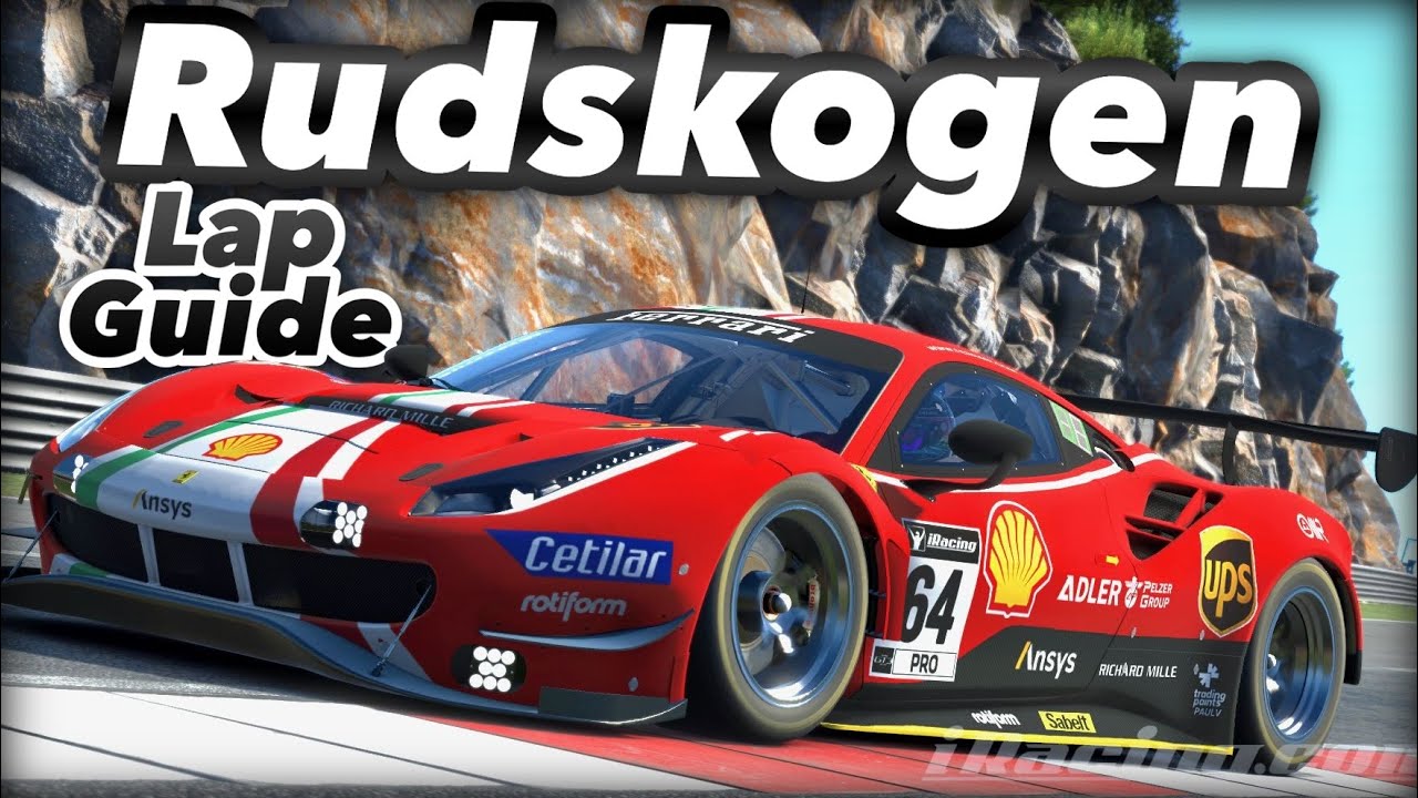 GUIDE - Ferrari GT3 Challenge 1:19.5 LAP @ Rudskogen Motorsenter (Ferrari 488 GT3 EVO 2020)