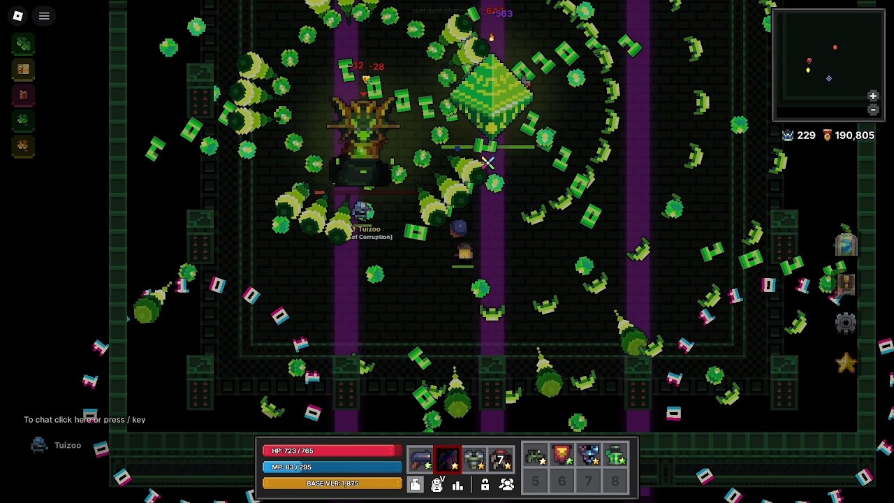 Roblox: Pixel Quest! - Corrupted Catacombs