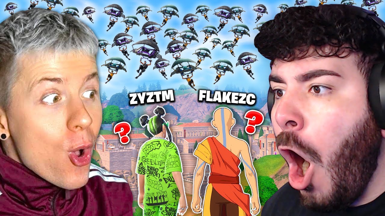 ZYZTM und Ich GEGEN 100 STREAMSNIPER und das ist passiert ... Fortnite