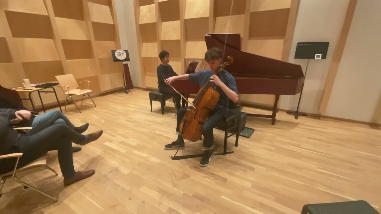 J. S. Bach - Sonata in G major BWV 1027 2nd-4th mvn.