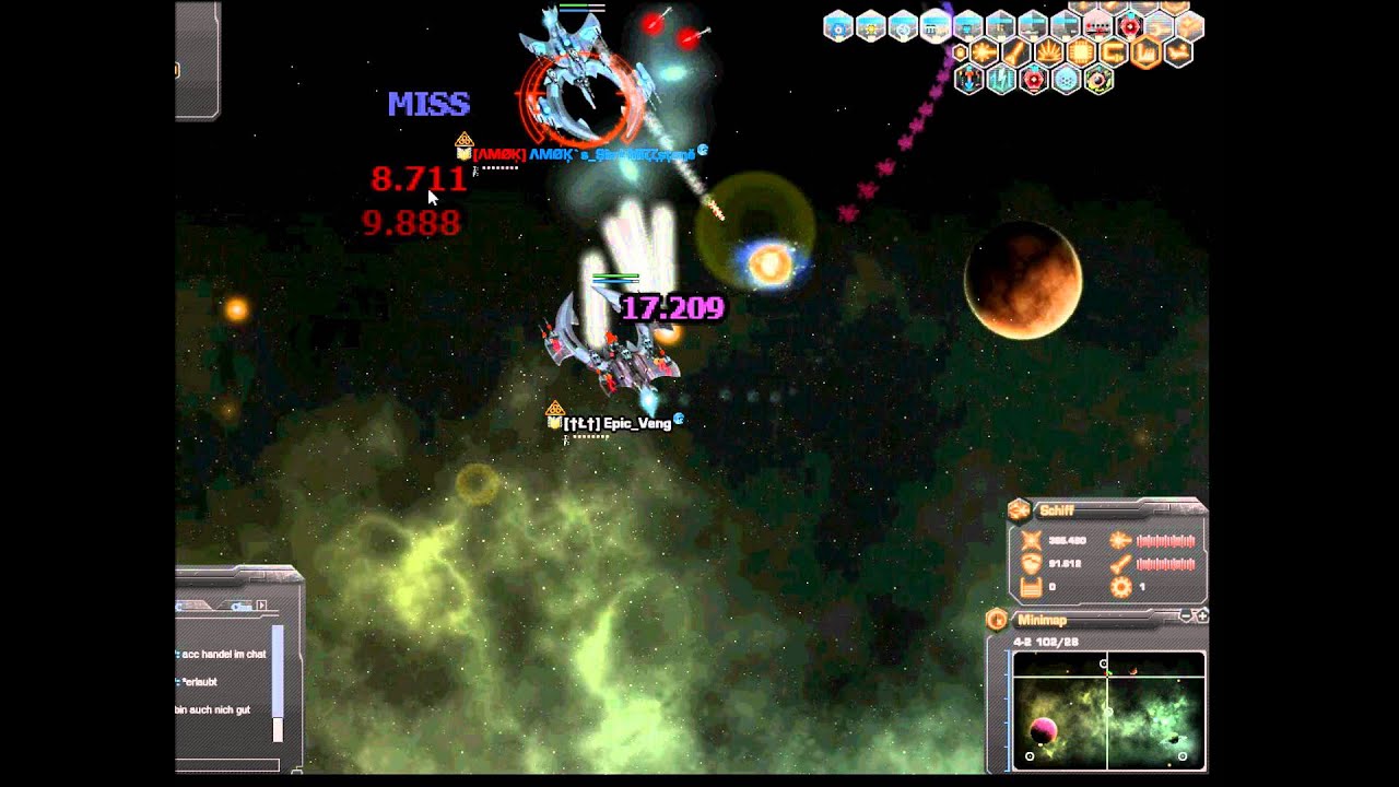 Dark Orbit The best fighters of German 2(ABG, Killer, Galactica)