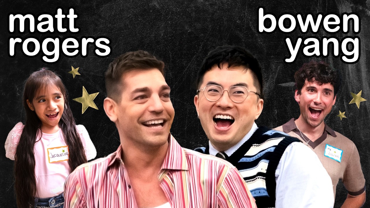 Bowen Yang and Matt Rogers Give Kids a Crash Course in Podcasting