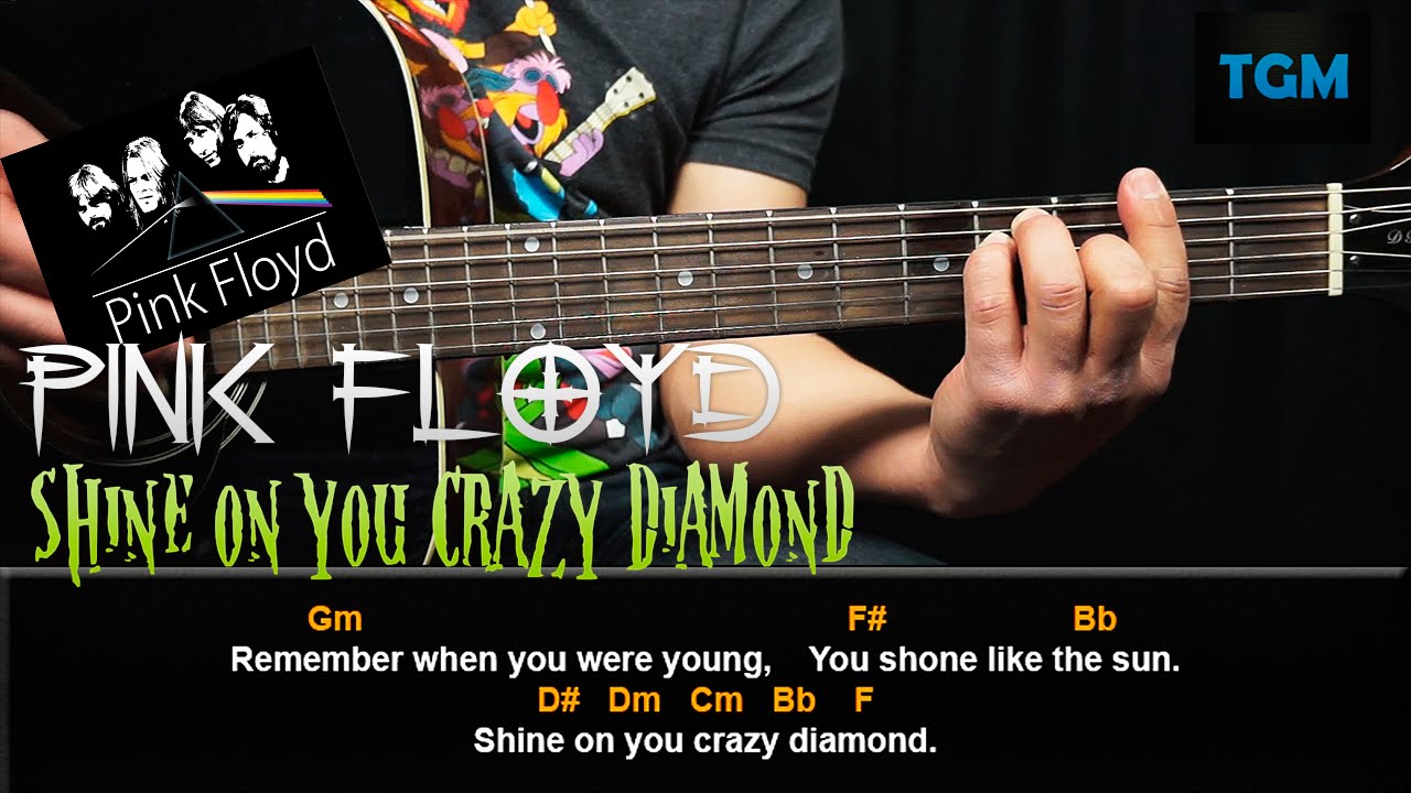 Como Tocar Shine On You Crazy Diamond - Pink Floyd - Tutorial en guitarra acustica