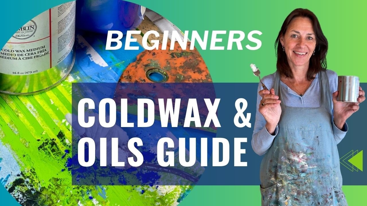 Beginner’s Guide to Oil and Cold Wax Painting | A different oil painting technique and medium