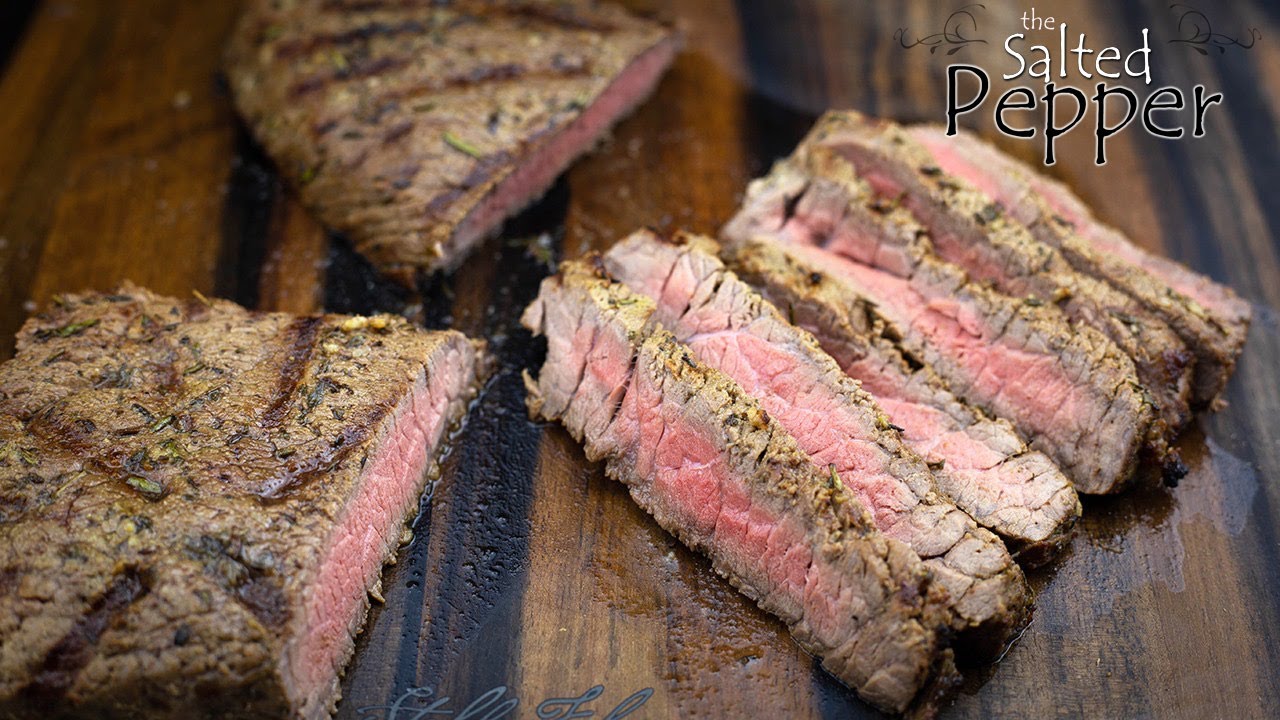 Marinated & Grilled London Broil ~ Ninja Foodi Indoor Grill