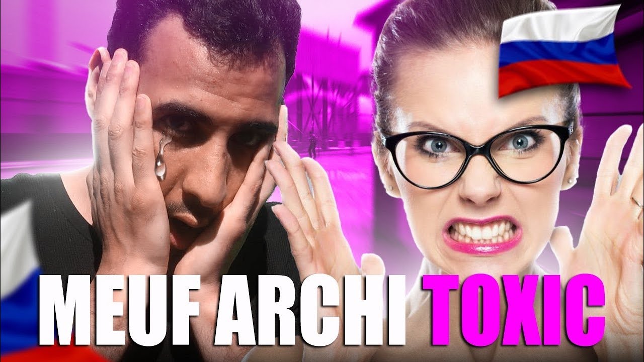 une fille russe ultra toxic - faceit level 10