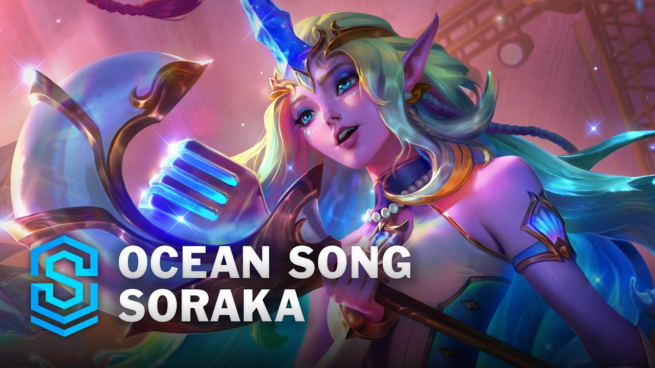 Ocean Song Soraka Skin Spotlight - League of Legends