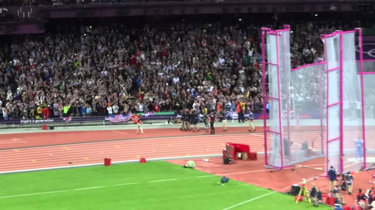 London 2012 final 100m Usain bolt 9.63