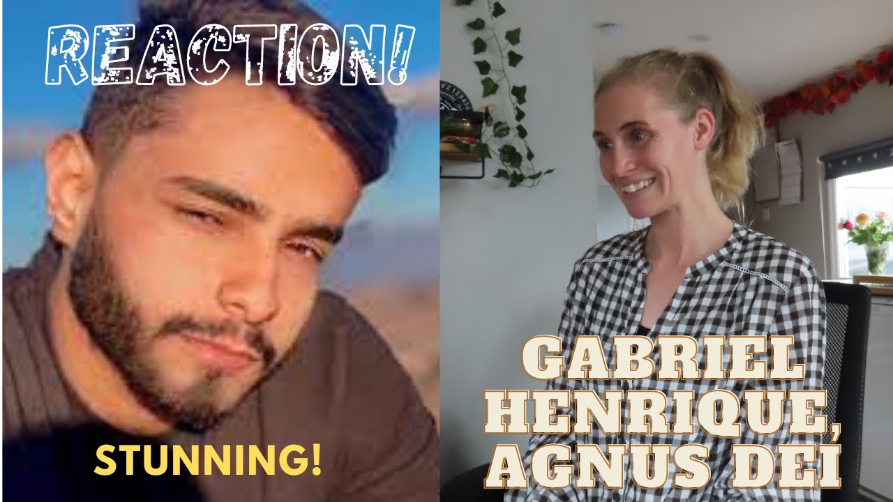 REACTION! Gabriel Henrique, Agnus Dei 🙏🏻 #GabrielHenriqueReactions #AgnusDei #ALittleMoreOfLisa