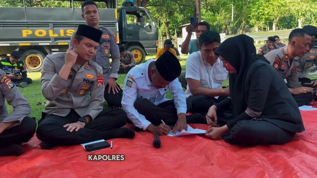 Kapolres Bima Kota Temui Massa Aksi di Kecamatan Lambu, Tegaskan Komitmen Berantas Narkoba