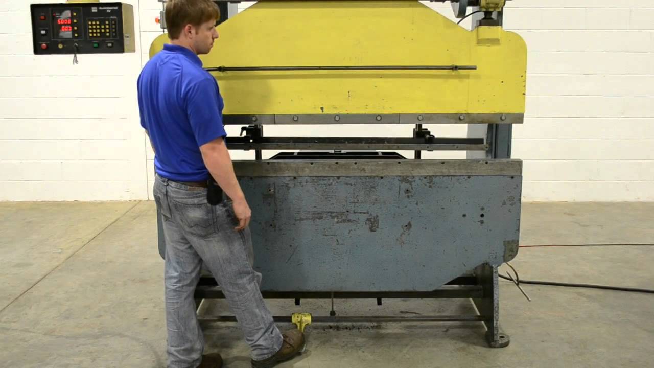 Di-Acro 6' x 35 Ton Hydra-Mechanical Hydraulic Press Brake