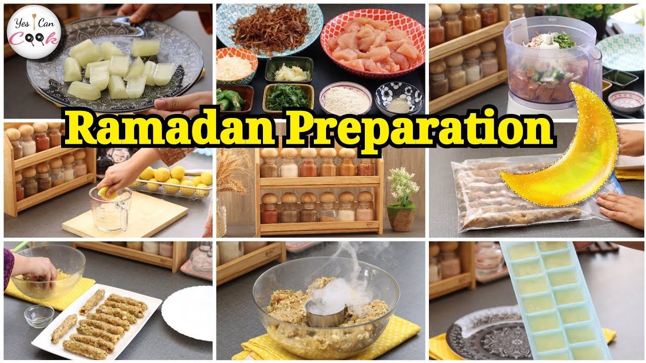 Pre Ramadan Preparation 2024 (Part 1) by YES I CAN COOK