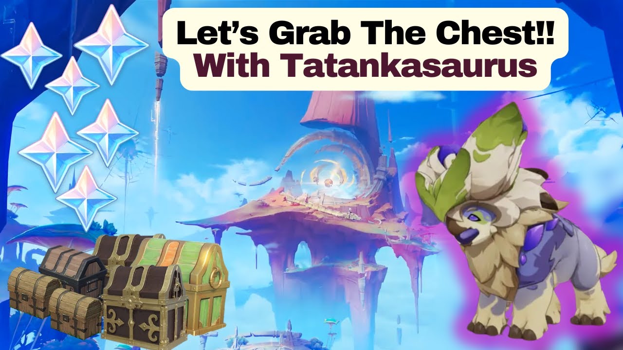 Tatankasaurus Rampage! Chest Farming & Primogems Galore | Genshin Impact Exploration