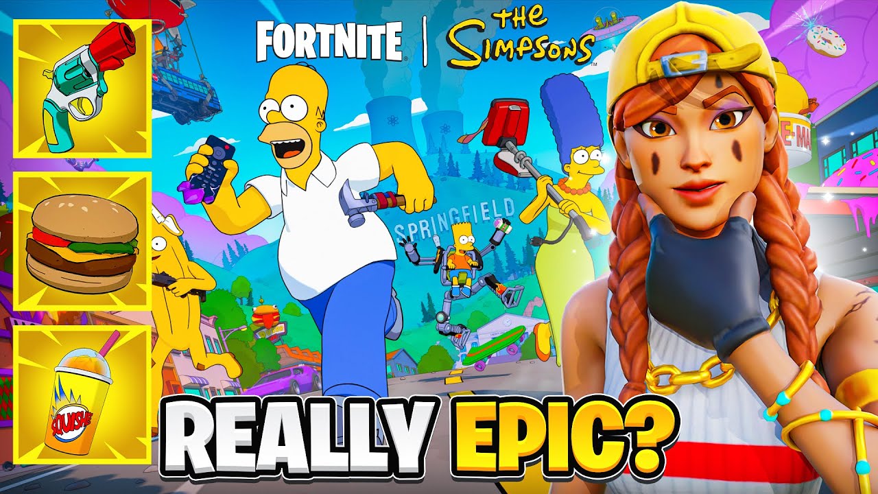 My Honest Thoughts on The Fortnite Simpsons Season...