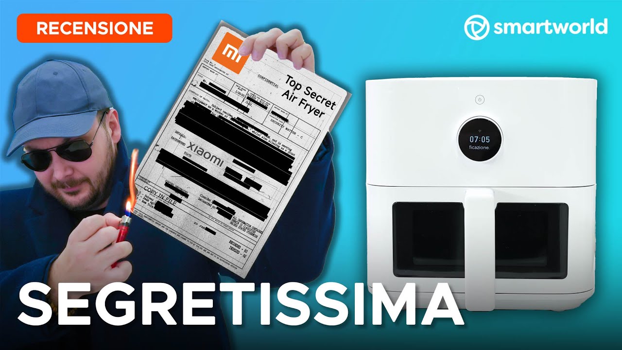 Recensione Xiaomi Smart Air Fryer 5.5L - Friggitrice ad aria Smart con vetro frontale
