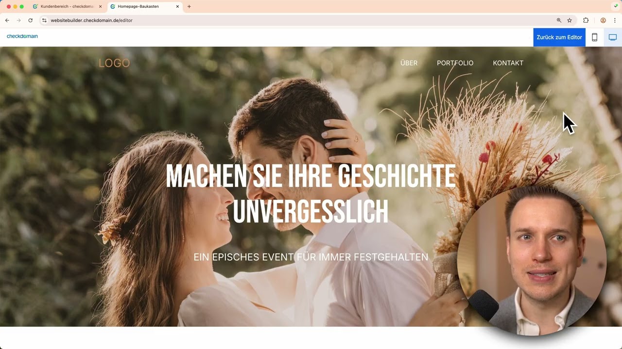 In diesem Video hat Experte.de den Homepage-Baukasten von checkdomain ausführlich getestet 🔍