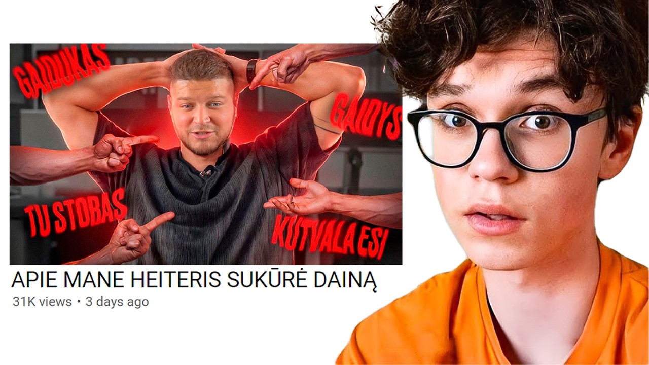 AntanasJ Padarė Video APIE MANE?!