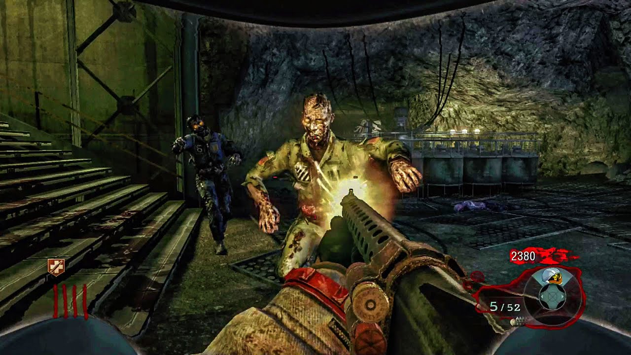 BLACK OPS ZOMBIES: MOON GAMEPLAY! (NO COMMENTARY)