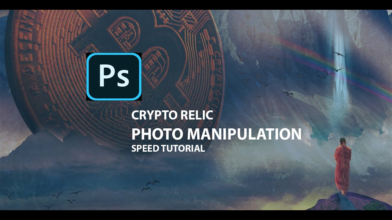 Crypto Relic PHOTOSHOP MANIPULATION  Speed Tutorial