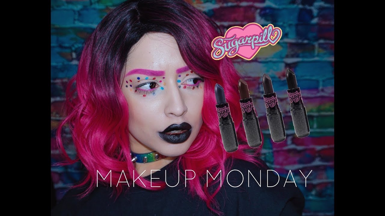 Sugarpill Cosmetics Pretty Poison Black Edition Lip Swatches