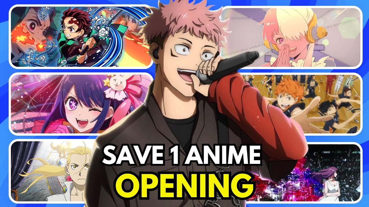 SAVE ONE ANIME OPENING🔥[Singers&Bands Edition] | Which Anime Opening do you prefer?