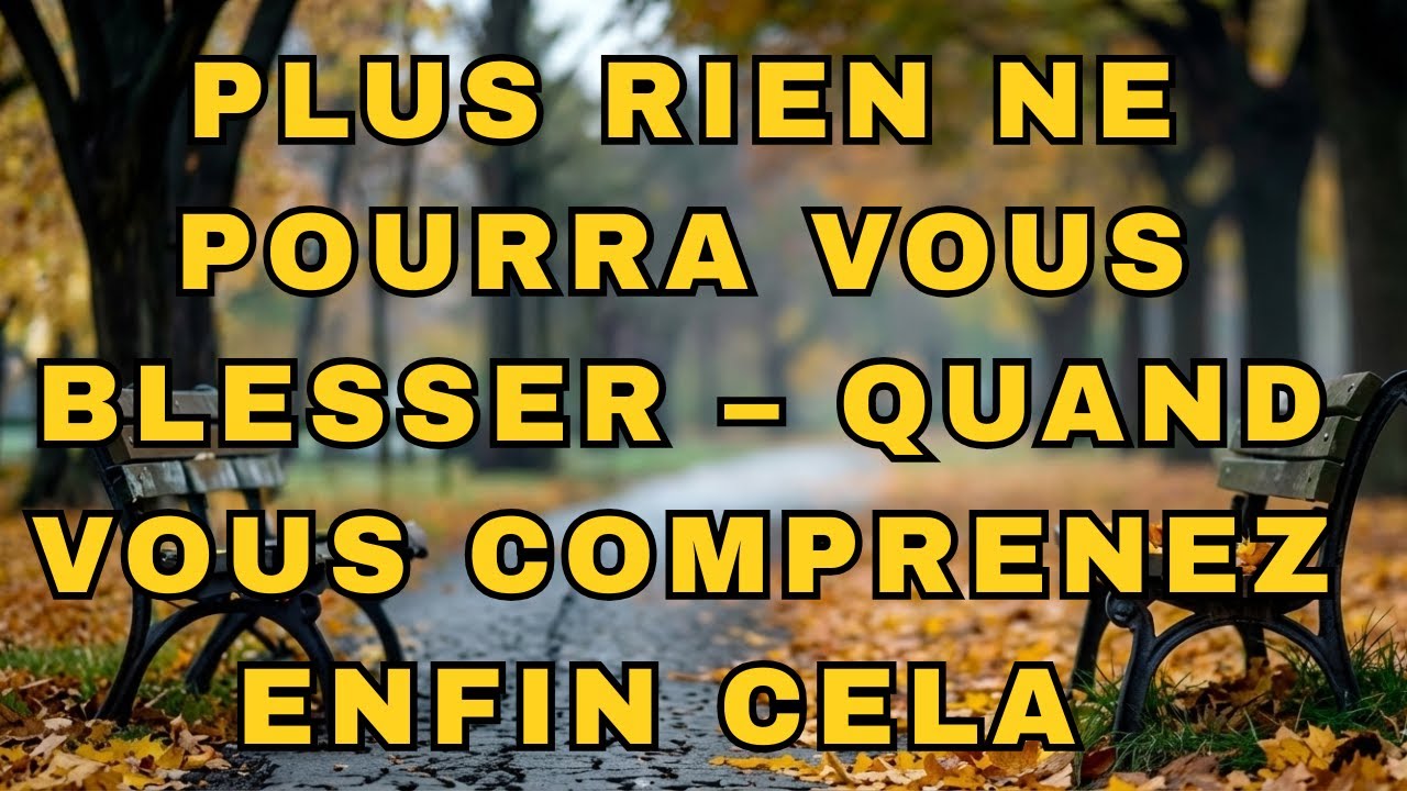 Plus rien ne pourra vous blesser – Quand vous comprenez enfin cela (Carl Jung) | Shi Heng Yi