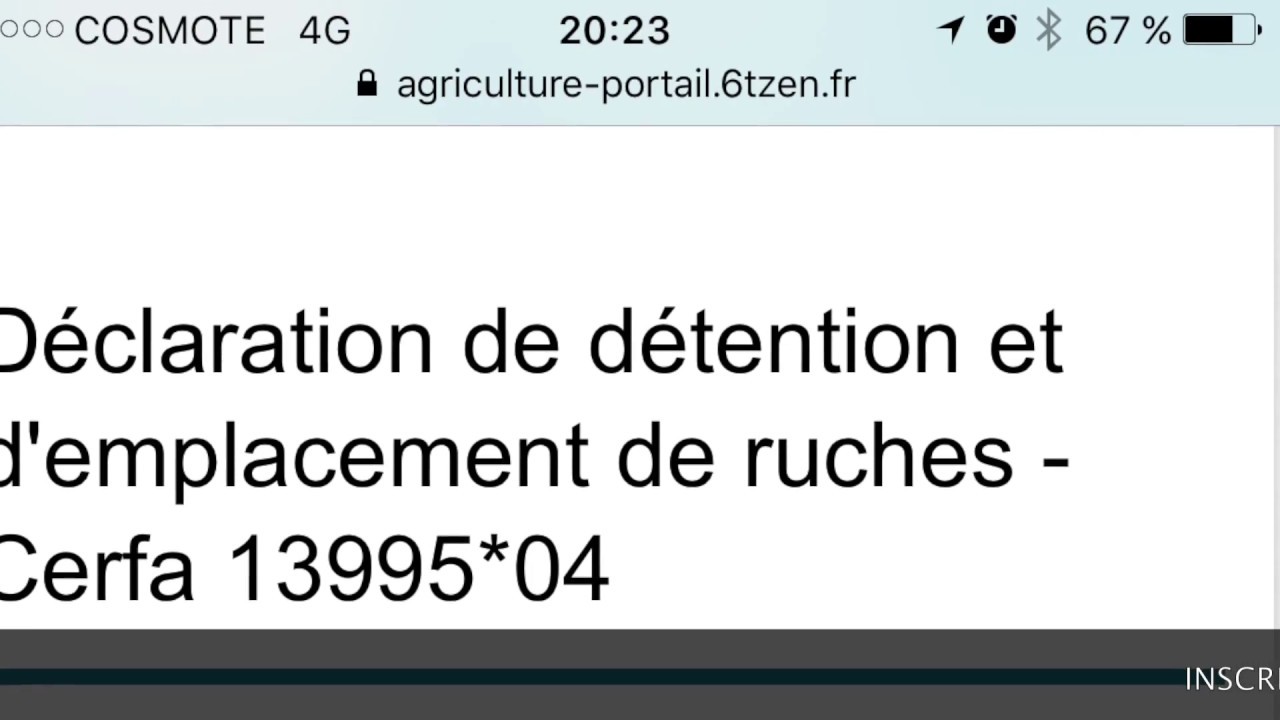Apiculture: Comment d&eacute;clarer ses ruches en ligne
