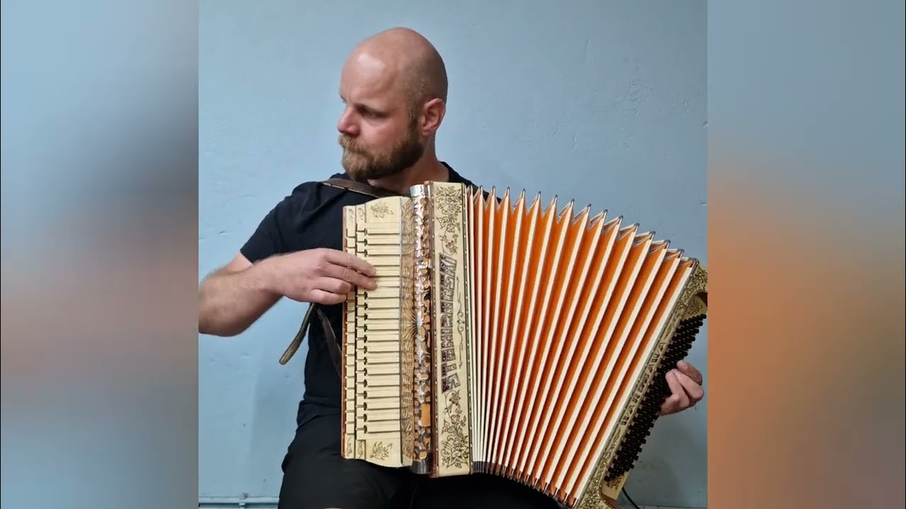 Harmonia trzyrzędowa Stamirowski 120b po remoncie 